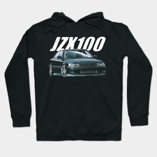 JZX100 TRD DARK GREEN CHASER MARK II tOYOTA Drift 1jz street car VERTEX KIT Hoodie